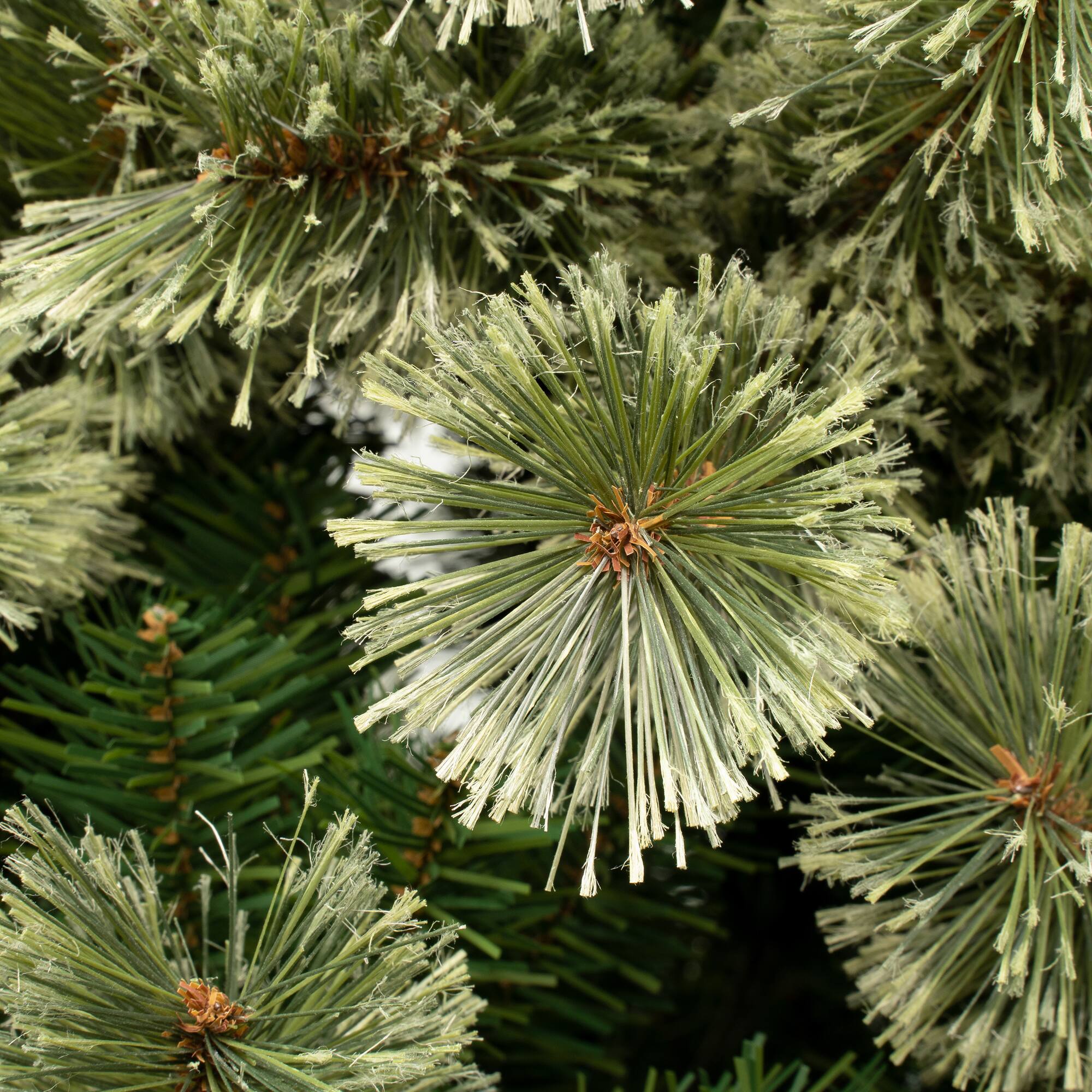 7.5ft. Unlit Artificial Arcadia Pine Cashmere Slim Christmas Hinged Tree
